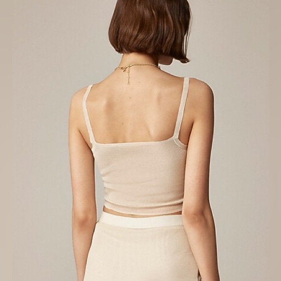 J.Crew Collection top and skirt set sheer knit sequin and crystal embellishments - Picture 2 of 15